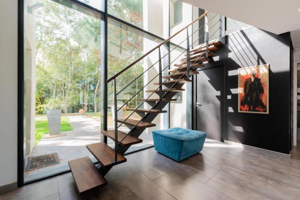 Villa d’architecte avec piscine intérieure aux portes de Rennes