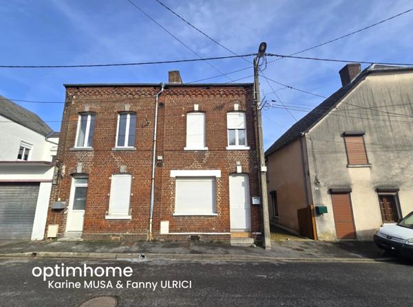 HIRSON (02) - Maison semi-individuelle avec garage