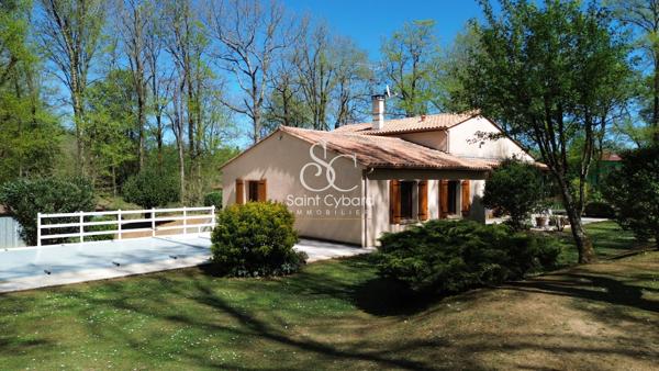 Garat – Maison Plain-pied – 3 chambres – jardin et piscine