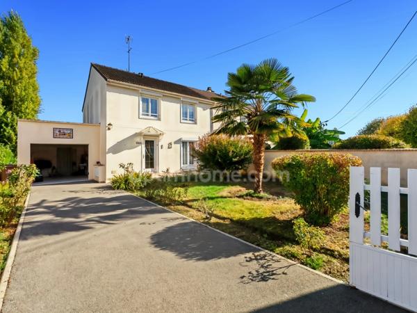 MOUY – Charmante maison familiale de 89,49 m² avec 3 chambres, jardin, garage et sous-sol