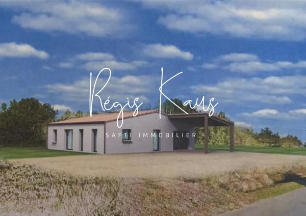 maison neuve 3 chambres, terrain 1143 m2