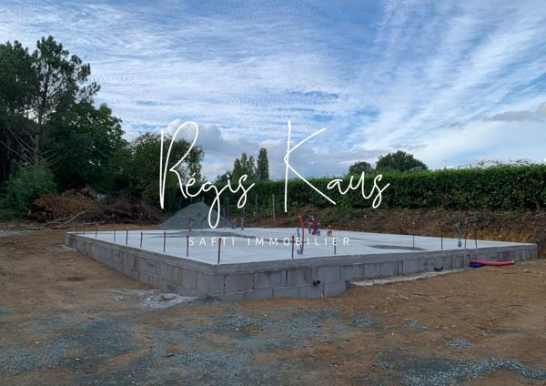 maison neuve 3 chambres, terrain 1143 m2