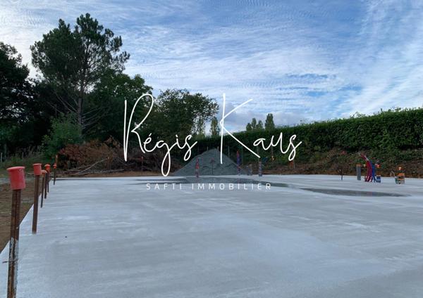 maison neuve 3 chambres, terrain 1143 m2