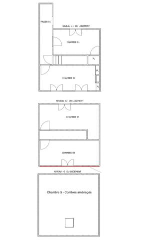 Maison 6 pièce(s) 5 chambre(s) 133 m²