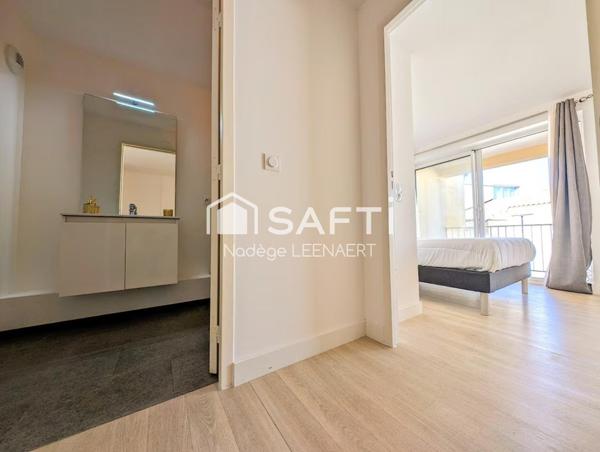 Vue mer, duplex climatisé avec terrasses et piscine