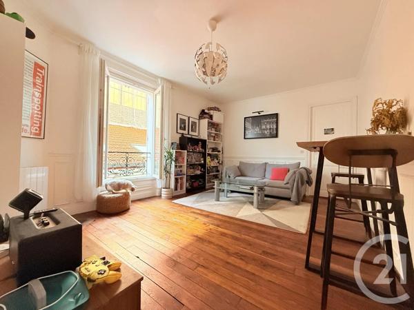 Appartement F2 à vendre  2 pièces - 39,01 m 2   ST OUEN  - 93