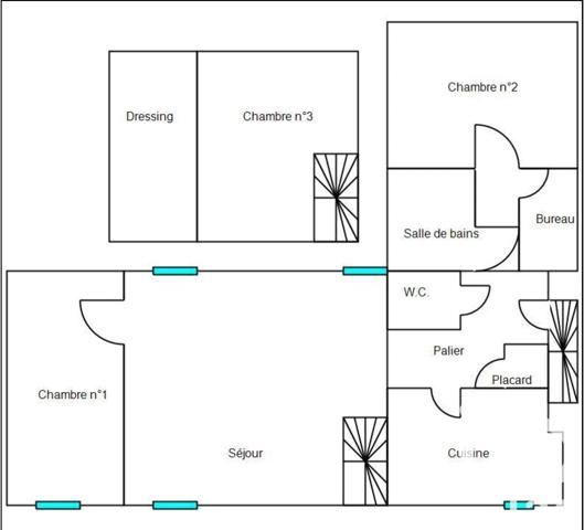 Appartement à vendre 4 pièces 74 m² Verneuil-en-Halatte