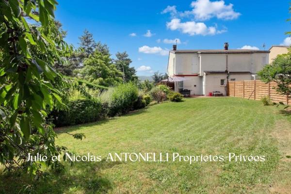 SAINT JEAN BONNEFOND 42650 Maison 93m² habitables ,4 chambres, Garage terrain 565m²