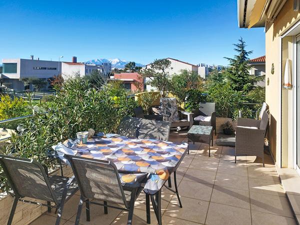 Perpignan - A VENDRE Appartement T4 avec terrasse et garages
