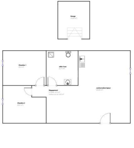 Appartement 3 pièces - 51 m²