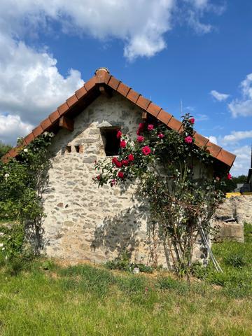 Corps de ferme sur 3 hectares – Maison, granges et hangar au cœur de la nature