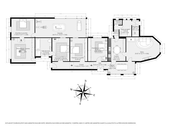 Vente                                                      Maison
                        
                     10 pièces                                         à Lalinde