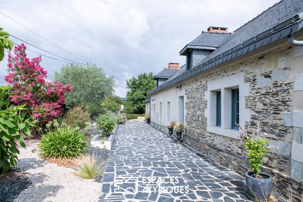 Elégante longère XIXe alliant charme et modernité