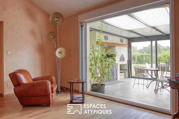 Elégante longère XIXe alliant charme et modernité