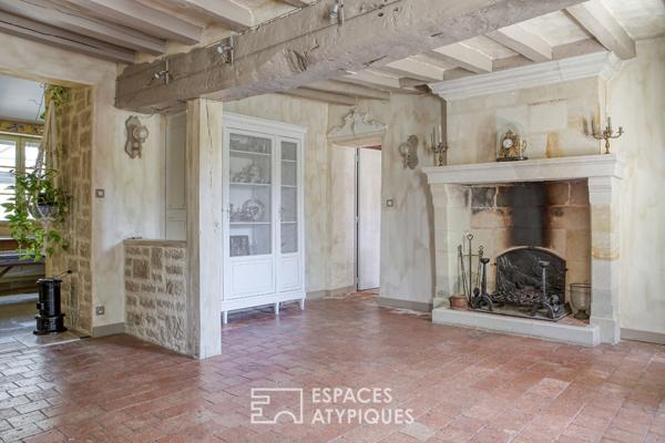 Elégante longère XIXe alliant charme et modernité