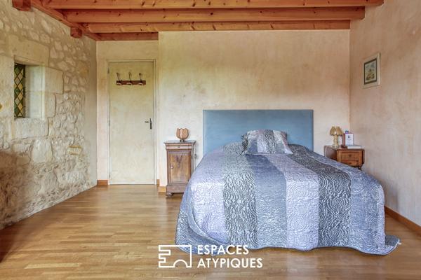 Elégante longère XIXe alliant charme et modernité