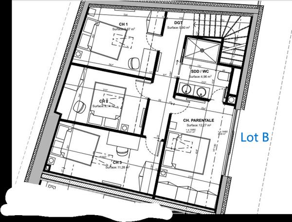 Appartement 5 pièces - 112 m²