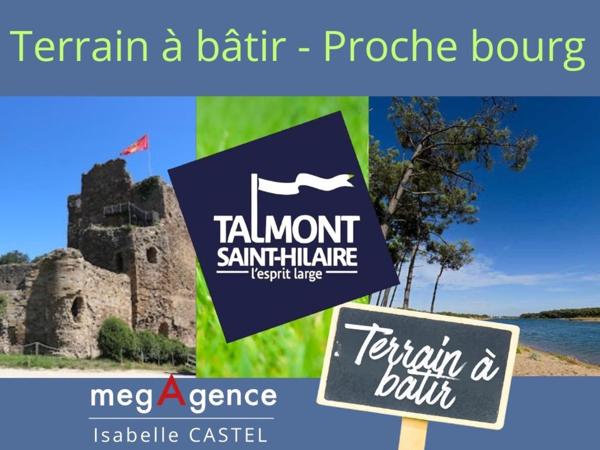 Terrain à TALMONT-SAINT-HILAIRE, 85440 - 436m²
