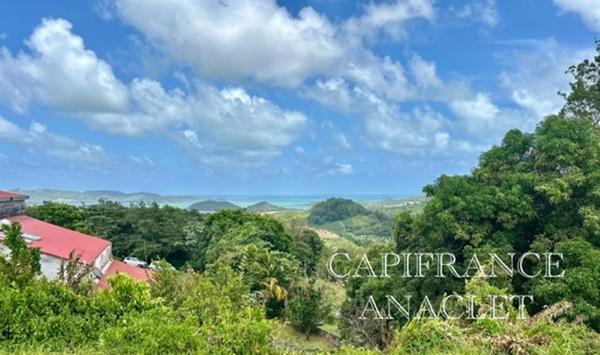 Terrain à vendre LA TRINITE (97220) grand terrain de 4525 m² avec vue mer !