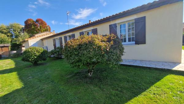 Plain-pied lumineux de 110 m² avec jardin clos ? Rive droite