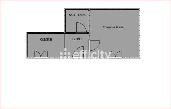 Appartement 1 pièce - 21 m²