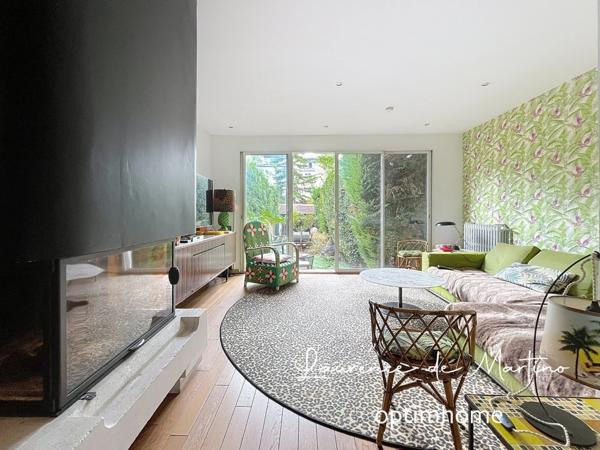 Maison à vendre 5 pièces LA GARENNE COLOMBES (92) - 115 m² habitables / 150 m² au sol avec jardin, dépendance et sous-sol aménagé