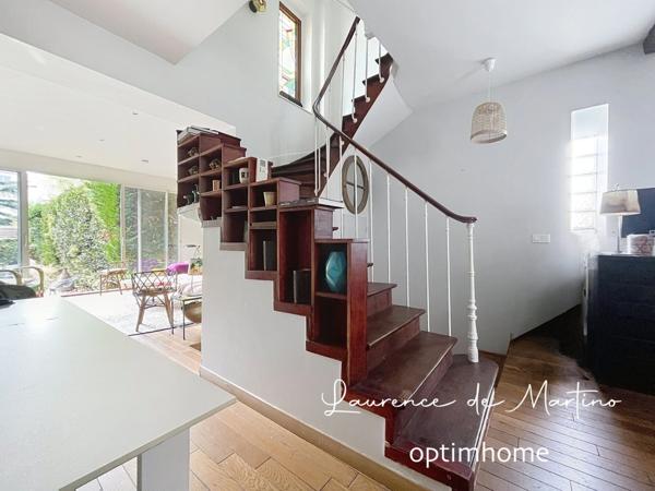 Maison à vendre 5 pièces LA GARENNE COLOMBES (92) - 115 m² habitables / 150 m² au sol avec jardin, dépendance et sous-sol aménagé