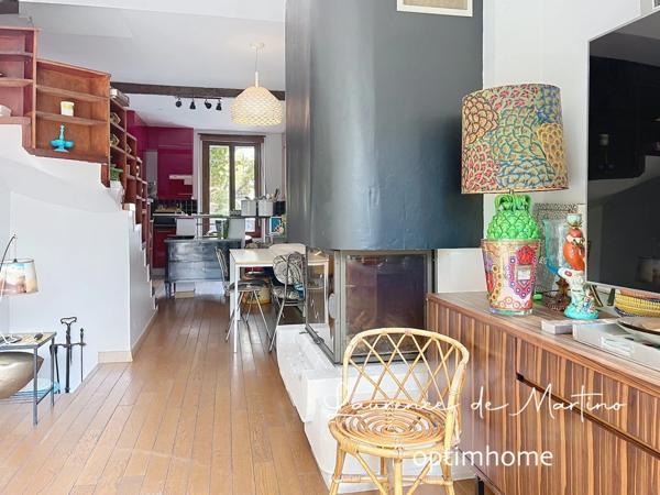 Maison à vendre 5 pièces LA GARENNE COLOMBES (92) - 115 m² habitables / 150 m² au sol avec jardin, dépendance et sous-sol aménagé