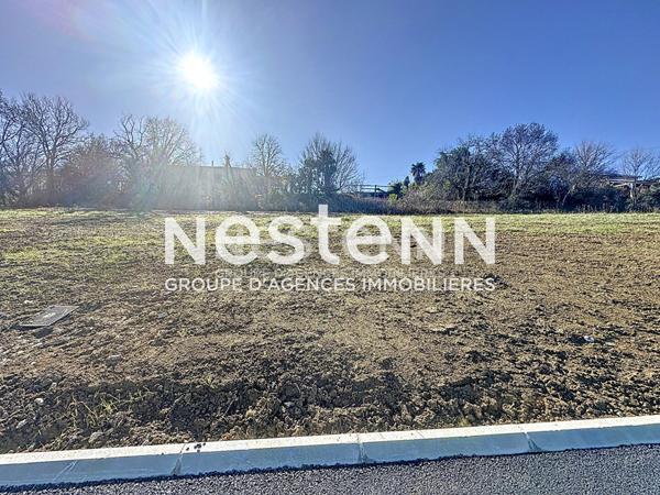 A vendre terrain constructible viabiliser Auch 800 m2