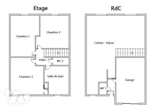 Maison La Talaudière 4 pièces 88m²