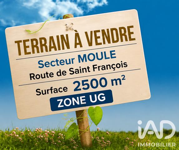 Terrain à vendre 2 500 m² Le Moule