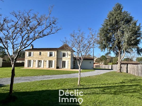 Vente maison Carignan de bordeaux, 175m² 7 pièces 545 000€ avec garage