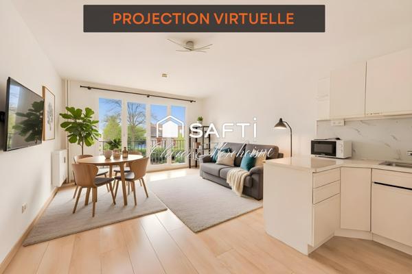 Appartement à vendre 1 pièce 30 m2 proche RER