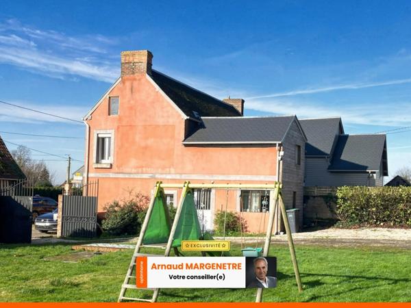 Maison prête à vivre à 6 kms de Lisieux - Terrain de 1200 m2 avec dépendance.