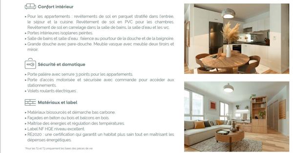 A VENDRE : Très bel Appartement Neuf de Type 4 au dernier étage avec belle Terrasse