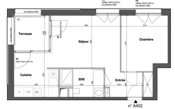 Appartement à vendre    2 pièces • 45,54 m2 Strasbourg