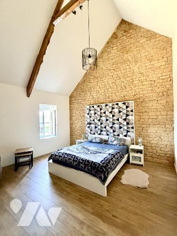 Maison en pierre rénovée