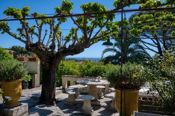 Maison de charme offrant 8 chambres avec vue mer et piscine à Saint-Tropez