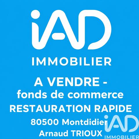 Restauration rapide à vendre 49 m² Montdidier