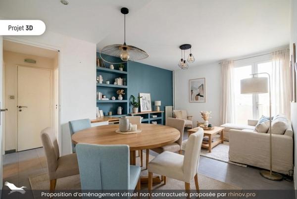 Appartement à vendre |  Toulouse |  3 pièces | 60 m²