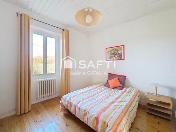 Moirans - Maison mitoyenne de 124m², 3 chambres, terrain environ 490m²