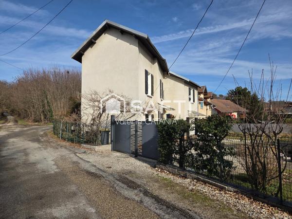 Moirans - Maison mitoyenne de 124m², 3 chambres, terrain environ 490m²