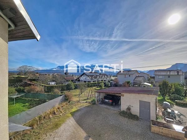 Moirans - Maison mitoyenne de 124m², 3 chambres, terrain environ 490m²