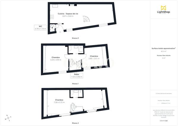 Vente Maison 5 pièces de 81m² - 94300 Vincennes