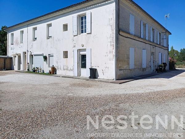 immeuble de 9 appartements,une maison individuelle et 4 garages déjà loués !