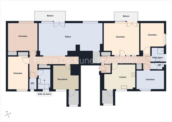 Appartement À vendre 6 pièce(s) 143 m²