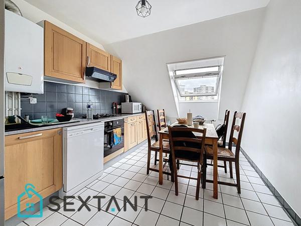 Appartement de 105 m2, T5 avec garage.