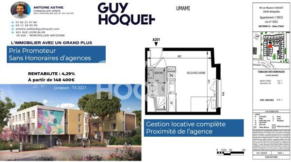 Studio Montpellier: première ville étudiante de France