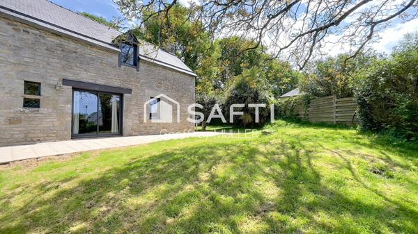 Longère rénovée 140m² proche du bourg d'Elven