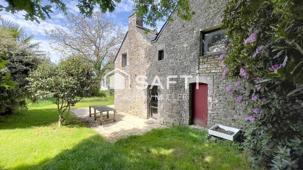 Longère rénovée 140m² proche du bourg d'Elven